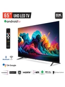 Conti CT65AN200U 4K Ultra HD 65" 165 Eran Uydulu Android Smart Led TV thumbnail 1