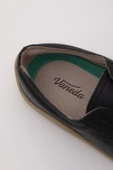 1383 V-Barefoot Comfort Deri Kadın Ayakkabı Siyah - 4