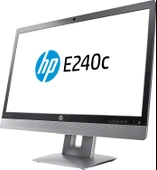 HP EliteDisplay E240c 23,8 inç Video Konferans Monitörü - 3