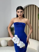 ÖNÜ KURDALELİ KAELM ELBİSE thumbnail 1