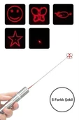 Usb İle Şarj Edilebilen 3In 1 Kırmızı Işık +Beyaz Led Meşale Işık + Uv El Feneri Kedi Lazeri - 10