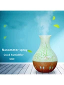 Mini Nemlendirici Hava Temizleyicileri Yağ Nemlendiriciler Difüzörler 7 Renk Işıkları ile Yatak Odası Için Ultrasonik Hava Nemlendirici A (Yurt Dışından) thumbnail 1