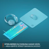 SteelSeries QcK Medium Gaming Oyun Mousepad - Mavi thumbnail 7