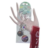 Güney Kore Üçlü Epoksi Metal Çift Taraflı Damla Anahtarlık South Korea thumbnail 2