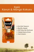 Farnia Yüksek Esanslı Askılı Araç Kokusu EDP Parfüm Mango Kavun 8 Ml 3 Adet Avantaj Paketi - 4