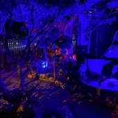 Kumandalı Led Işık Dış Cephe Aydınlatması Çok Renkli RGB Led Panel Işık PartiLed Aydınlatma thumbnail 8