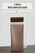 Beyaz Pantolon Askısı & Dolap Düzenleyici Askı - 1