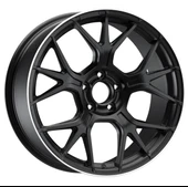 EMR-S1046-04 8.5x19" -5x112 ET38 66.6 Mat Black Lip Diamond Jant (4 Adet) thumbnail 1