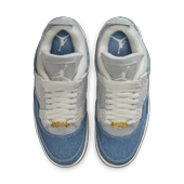 Air Jordan 4 para mujerWorn Blue - 3