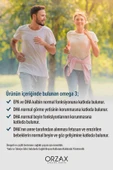 OCEAN Orzax Plus 1200mg Omega 3 Saf Balık Yağı 30 Kapsül thumbnail 4