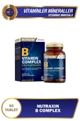 NUTRAXİN B Complex Vitamin 60 Tablet- - 1