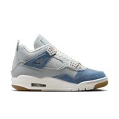 Air Jordan 4 para mujerWorn Blue - 2