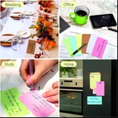 Boş Kelime Kartları 5x8 cm - 50 Adet Oval Kenarlı | Tabu & Not Kartları - Beyaz - 3