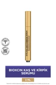 BİOXCİN Kaş Kirpik Serumu - Kolajen Hyaluronik Asit Hint Yağı Keratin Peptidleri B5 Biocomplex B11- thumbnail 4
