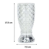 Balık Süzgeç Model USB Şarjlı Kumandalı 16Farklı Işık Modlu Masa Üstü Kristal Akrilik Led - 5