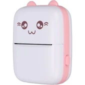 Sevimli Mini Taşınabilir Yazıcı Printer thumbnail 3