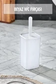 WC Fırçası & Tuvalet Fırçası Beyaz 2 Parça thumbnail 1