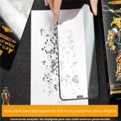 Samsung Galaxy S25 Uyumlu Toz Geçirmez Kavisli Kenar 9D Full Ekran Koruyucu Cam - 4