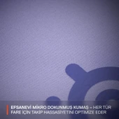 SteelSeries QcK Medium Gaming Oyun Mousepad - Lila thumbnail 3