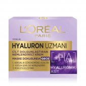 Loreal Hyaluron Uzmanı Nemlendirici Gece Krem 50Ml - 1