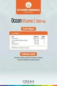 Ocean Vitamin C 1000 mg 30 Tablet - 1 Alana 1 Bedava thumbnail 2