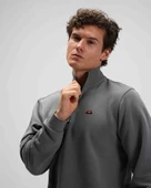Ellesse EM580-ANT Erkek Yarım Fermuarlı Antrasit Sweat - 1