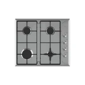 Çetintaş 545 It Modern Inox Ocak-4 Gaz Doğalgaz Ayarlı Emniyetli Servismontajlı - 1
