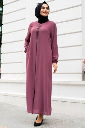 Fermuarlı Kap - Gül Kurusu - 1