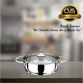 CVS Dn 20044 Elit Platin Kulp 26 cm Basık Tencere - 1