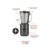 Grundig Tb 7285 Cdx Delisia Novus Sürahi Blender Dark Inox - 4