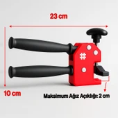 Seramik Fayans Kesme Kırma Pensesi Pensi Aracı Çift Kollu Dayanıklı El Aparatı Pratik Kırıcı thumbnail 3