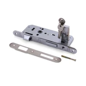 Yale Dış Kapı Kilidi Oda Kapısı Barelli Silindirli 40x23 mm 3 Anahtarlı Dayanıklı Oval Gömme Kilit thumbnail 2