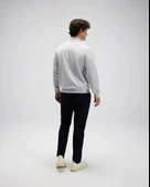 Ellesse EM580-GI Erkek Yarım Fermuarlı Gri Sweat - 4