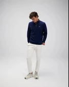 Ellesse EM603-NV Erkek Yarım Fermuarlı Lacivert Sweat - 2