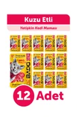 Bado Yetişkin Kedi Yaş Maması Kuzu Etli 85GR 12'li - 1