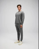 Ellesse EM579-ANT Erkek Sıfır Yaka Antrasit Sweat - 3