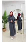 Tesettür Elbise Kot Elbise thumbnail 1