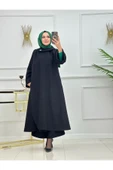 Kadın Tesettür Kışlık Kaşe Kap , Kanada Kaşe - 3