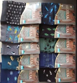 BERRAK 4480 ERKEK PENYE DESENLİ LİKRALI BOXER 10 ADET thumbnail 2