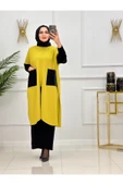 Kadın Tesettür Triko Panço/Tunik - 5