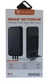 SnapMax SNP-3007 10.000 mah Siyah Vantuzlu Kablosuz ve 3in1 Kablolu Powerbank - 3