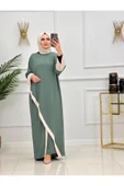 Çapraz Kesim Tesettür 2'Li Takım Tunik & Pantolon - 6
