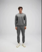 Ellesse EM579-ANT Erkek Sıfır Yaka Antrasit Sweat - 4