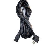 C7 3x1 power kablo bilgisayar  monitör için power kablo 5m thumbnail 2