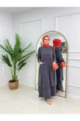 Kadın Tesettür Medine İpeği 2'Li Takım Tunik & Pantolon - 6