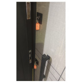Tezwood 1532 Statik Kasalı Rustik Çizgili Model Çelik Kapı, Daire Kapısı, Villa Kapısı - 2