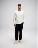 Ellesse EM579-OF Erkek Sıfır Yaka Beyaz Sweat - 8