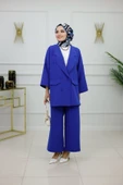 Kadın Tesettür Takım 2'Li Ceket & Pantolon Takımı - 1