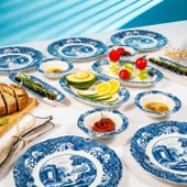 Fecra Vintage Blue 14 Parça Kahvaltı Takımı - 3