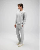 Ellesse EM579-GI Erkek Sıfır Yaka Gri Sweat - 2